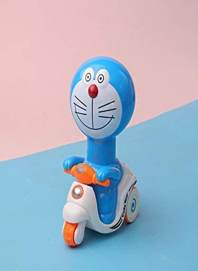 Globular Unbreakable Dormon Pull Along Friction Power Vehicle Push and Go Crawling Plastic Non Toxic Baby Toddler Toys for Kids Toys for Girls Boys Pack of 1 - Multicolor - Image 1